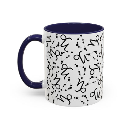 Accent Coffee Mug with the Capricorn sign (11, 15oz)