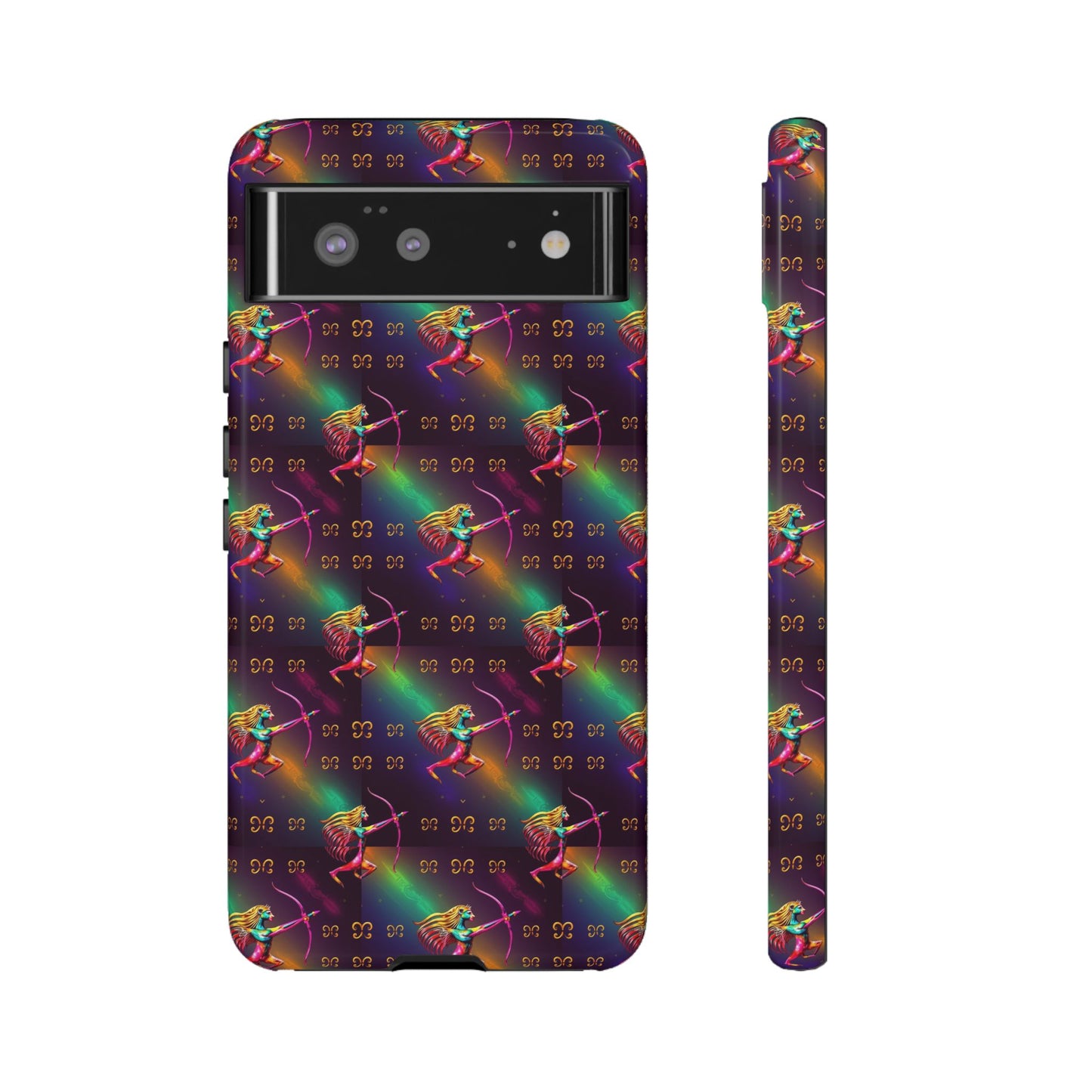 Tough Cases, Sagittarius, Zodiac v1, Metal Pattern