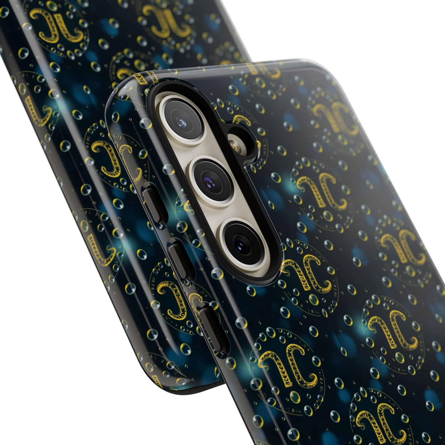 Tough Cases, Aquarius, Zodiac v2, Bubble Pattern