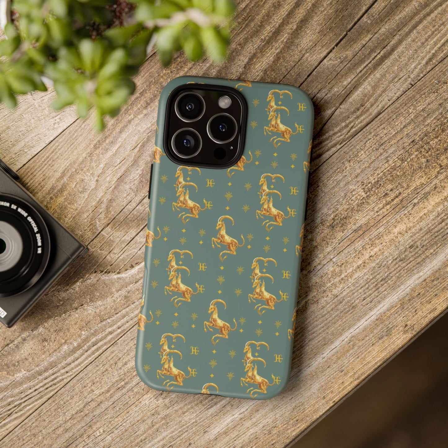 Tough Cases, Capricorn, Zodiac v1, Metal Pattern
