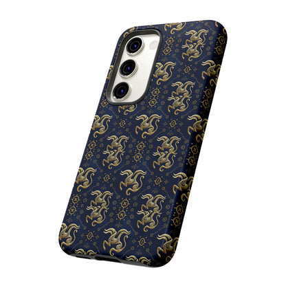Tough Cases, Aquarius, Zodiac v2, Metal Pattern