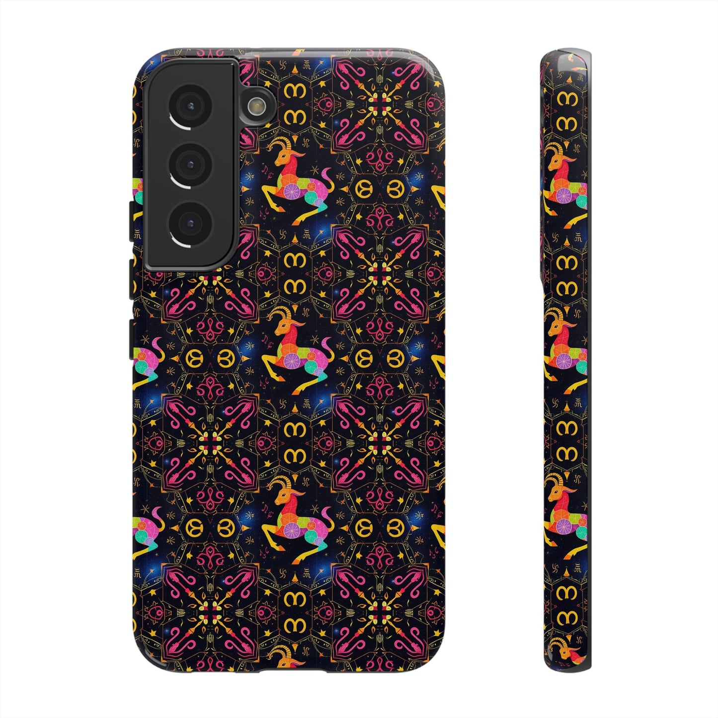 Tough Cases, Capricorn, Zodiac v2, Metal Pattern