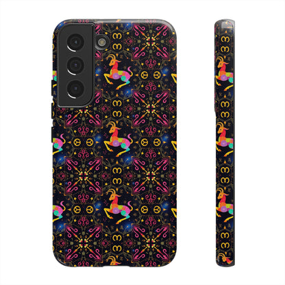 Tough Cases, Capricorn, Zodiac v2, Metal Pattern
