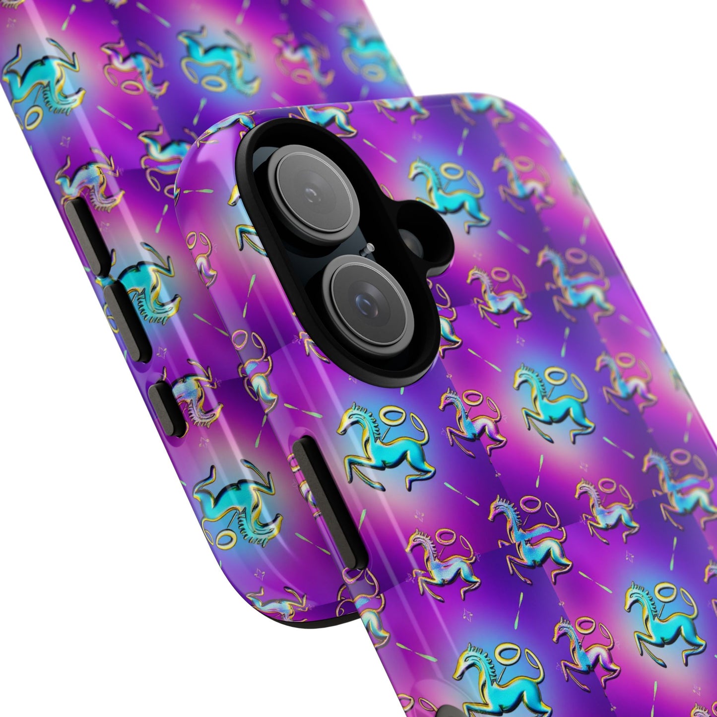 Tough Cases, Aquarius, Zodiac, Metal Pattern