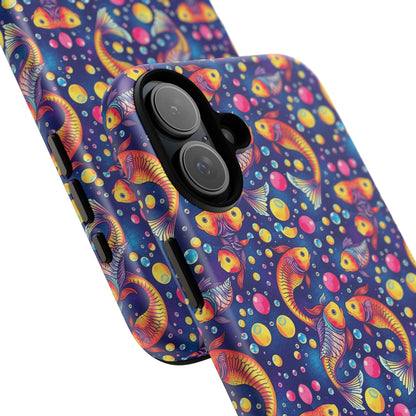 Tough Cases, Pisces, Zodiac, Bubble Pattern