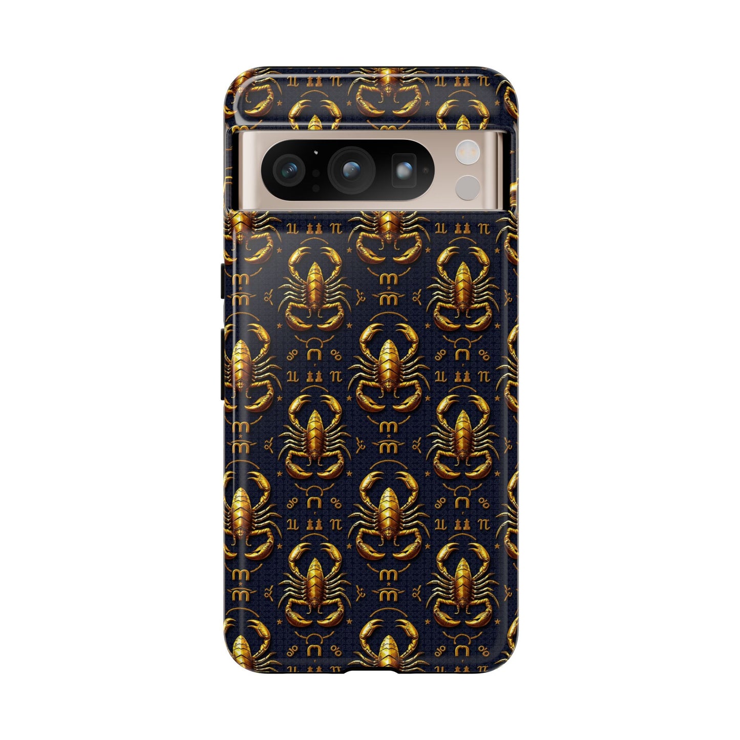 Tough Cases, Scorpio, Zodiac, Metal Pattern