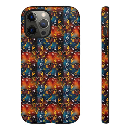 Tough Cases, Scorpio, Zodiac v2, Bubble Pattern