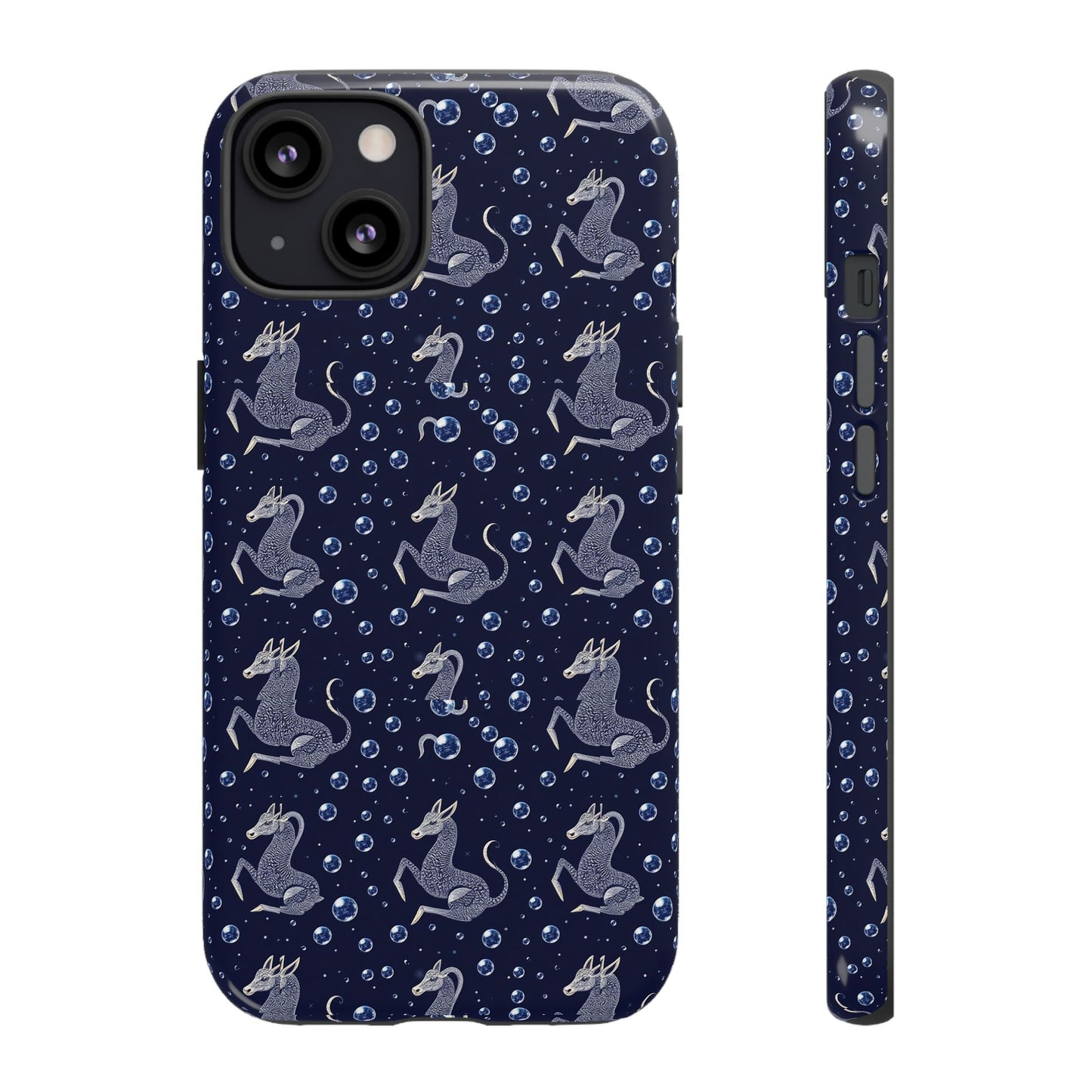 Tough Cases, Capricorn, Zodiac v2, Bubble Pattern