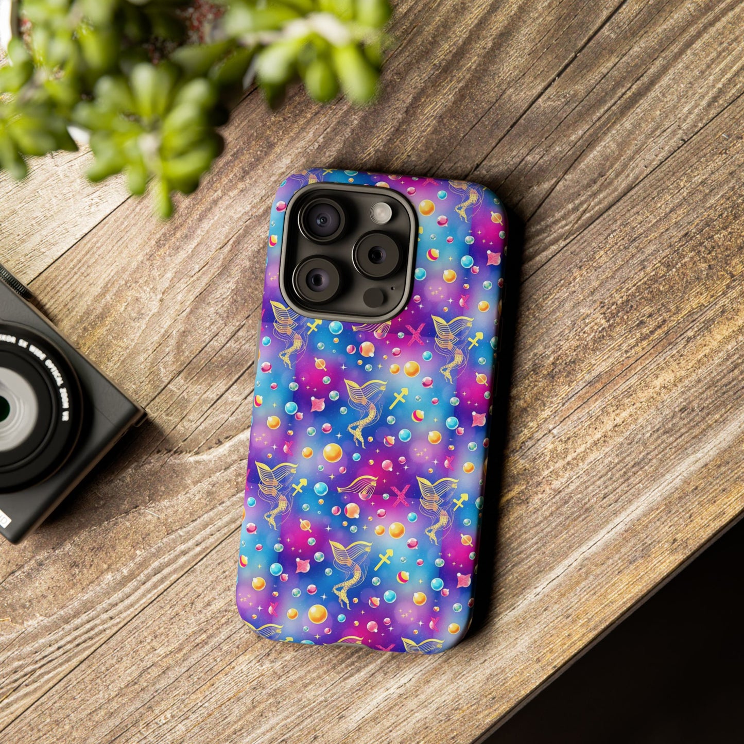 Tough Cases, Sagittarius, Zodiac v3, Bubble Pattern