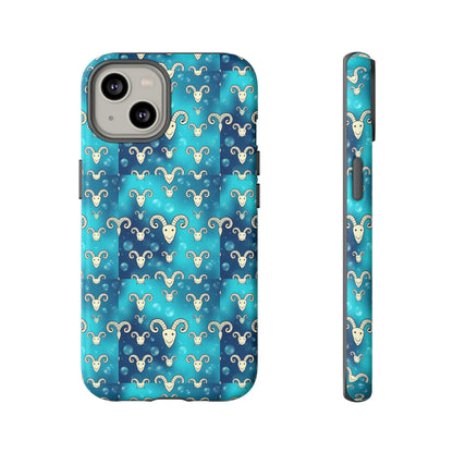 Tough Cases, Aries, Zodiac v1, Bubble Pattern