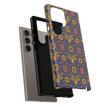 Tough Cases, Taurus, Zodiac v3, Flower Pattern
