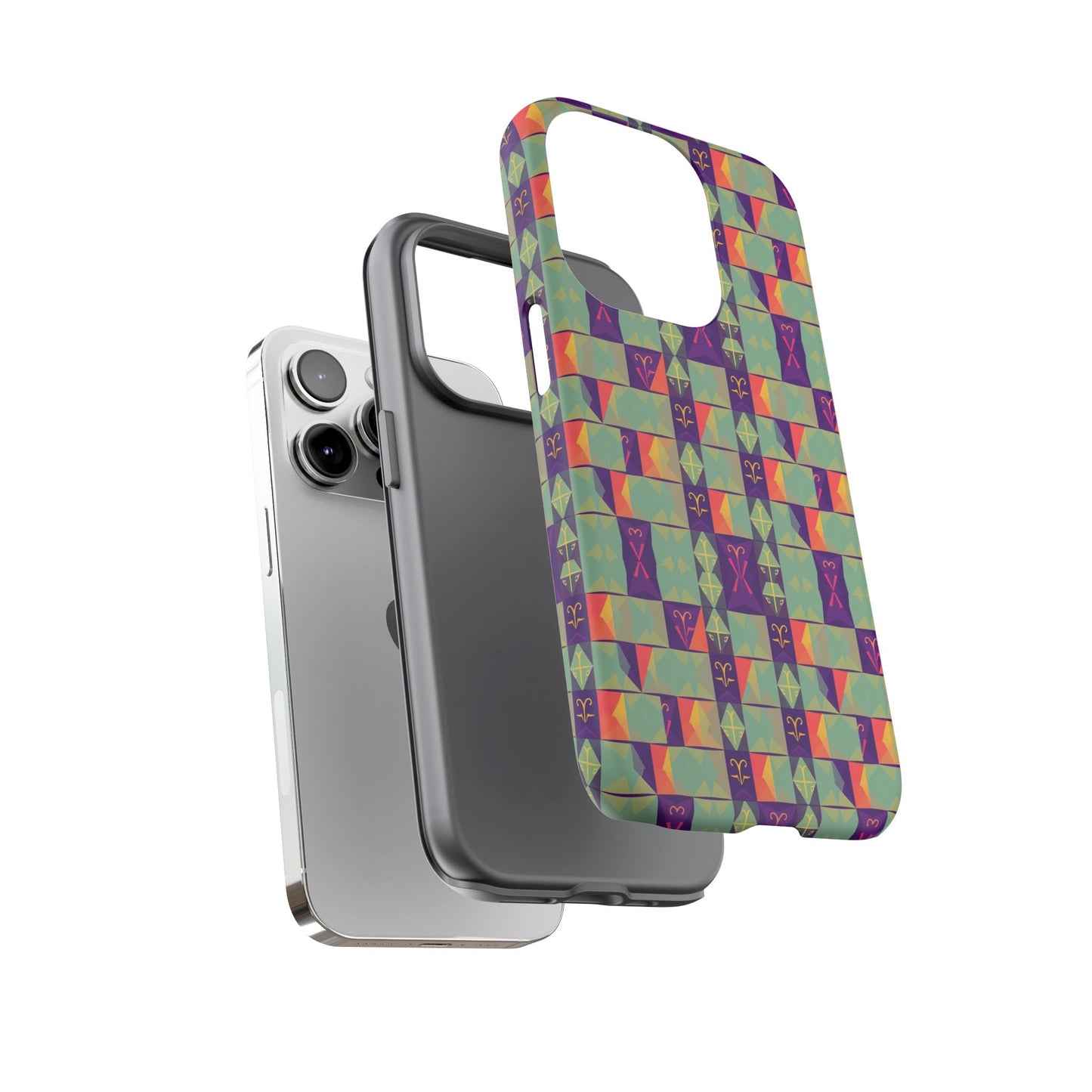 Tough Cases, Aquarius, Zodiac v2, Shape Pattern