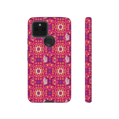 Tough Cases, Gemini, Zodiac v1, Flower Pattern