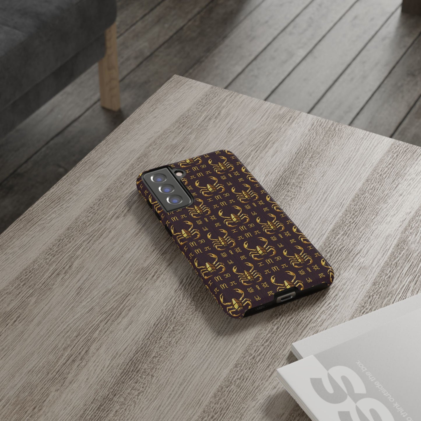 Tough Cases, Scorpio, Zodiac v2, Metal Pattern