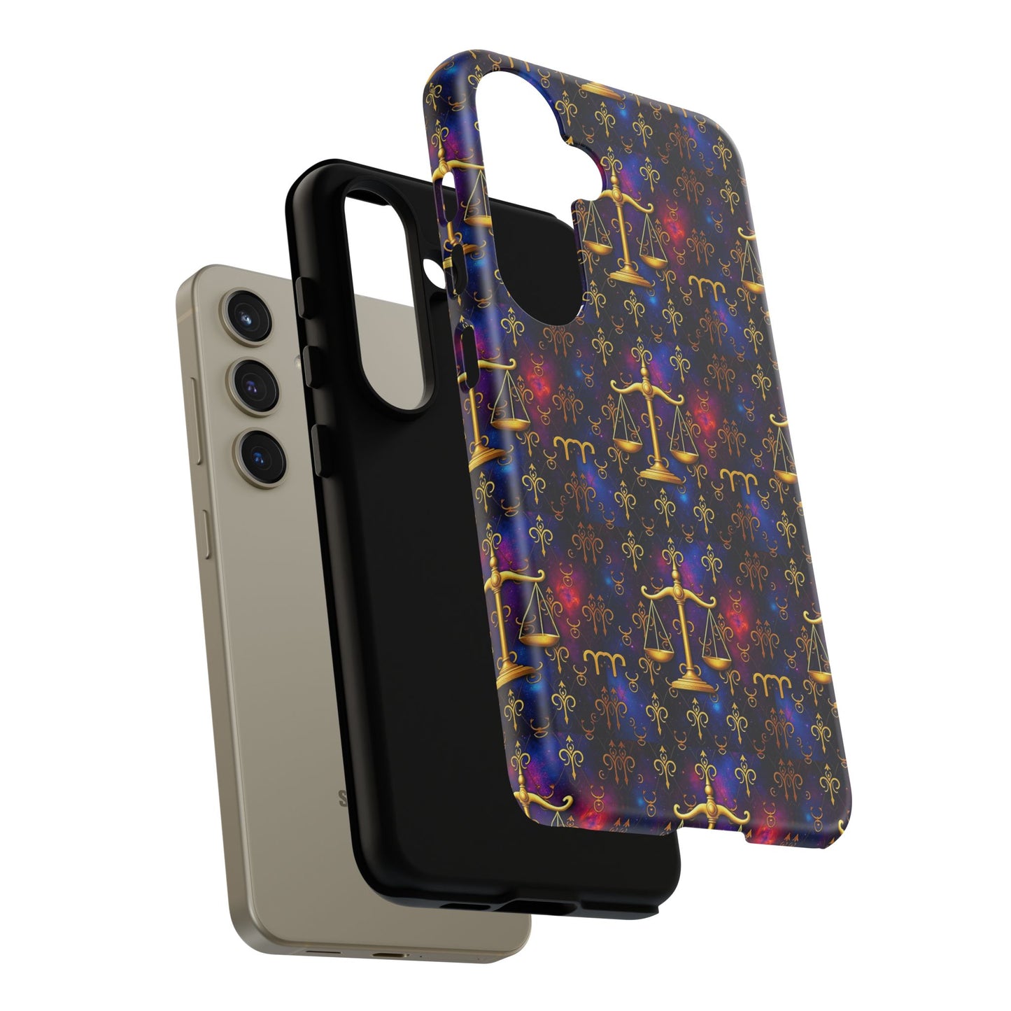 Tough Cases, Libra, Zodiac v2, Metal Pattern