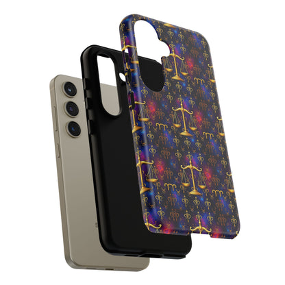 Tough Cases, Libra, Zodiac v2, Metal Pattern