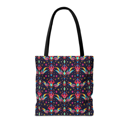 Tote Bag (AOP), Virgo, Zodiac v1, Jewel Pattern