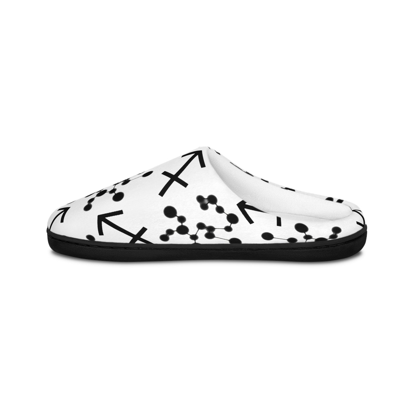 Women's Indoor Slippers, Sagittarius Zodiac Sign