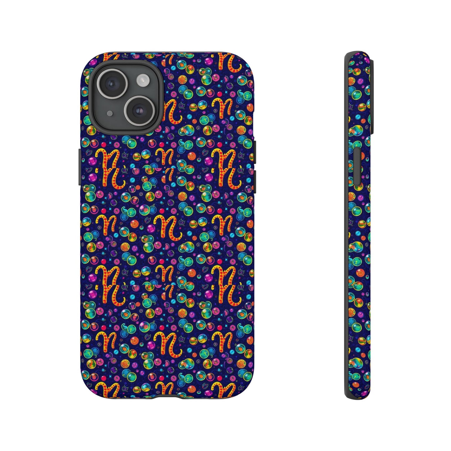 Tough Cases, Aquarius, Zodiac, Bubble Pattern