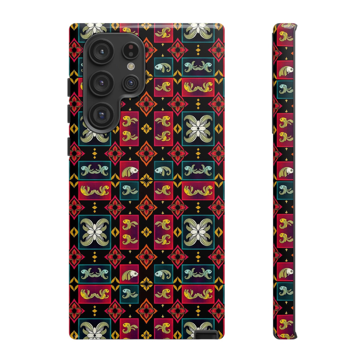 Tough Cases, Pisces, Zodiac v2, Shape Pattern