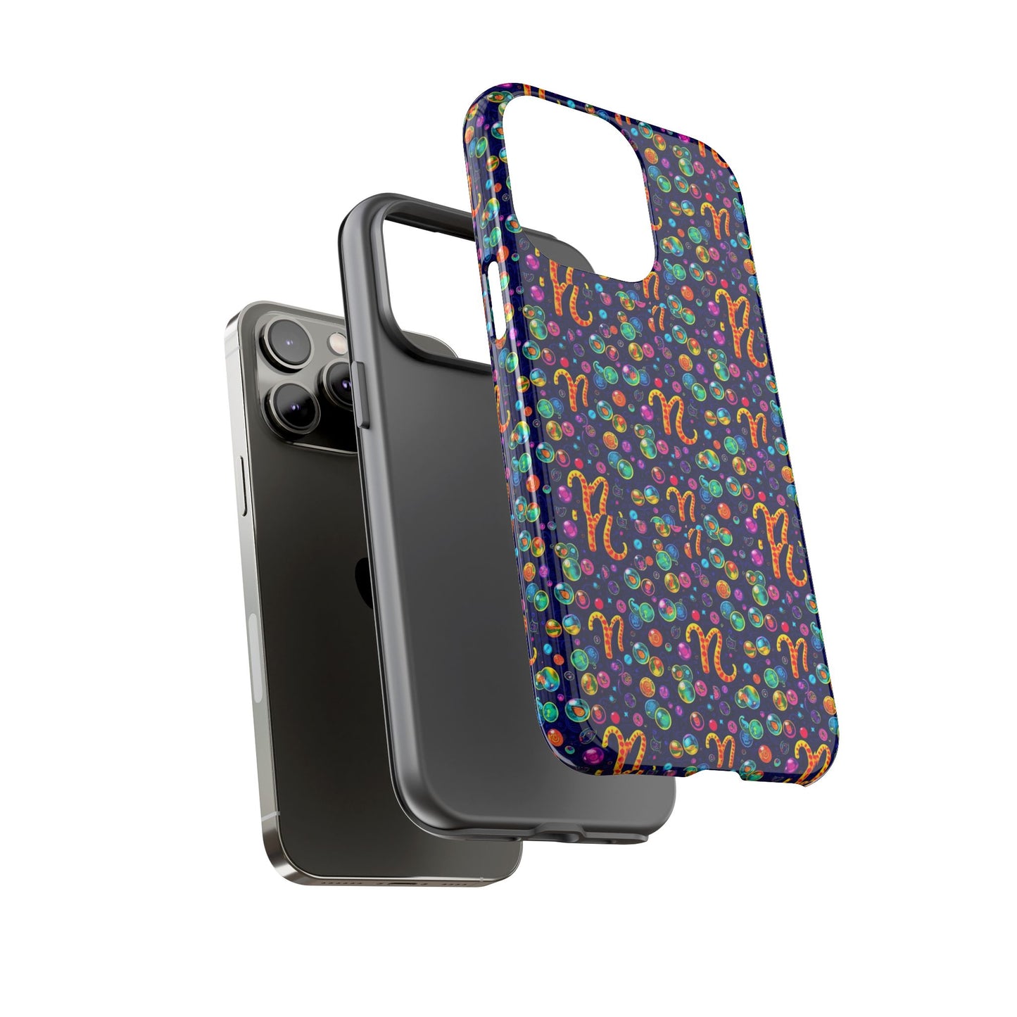 Tough Cases, Aquarius, Zodiac, Bubble Pattern