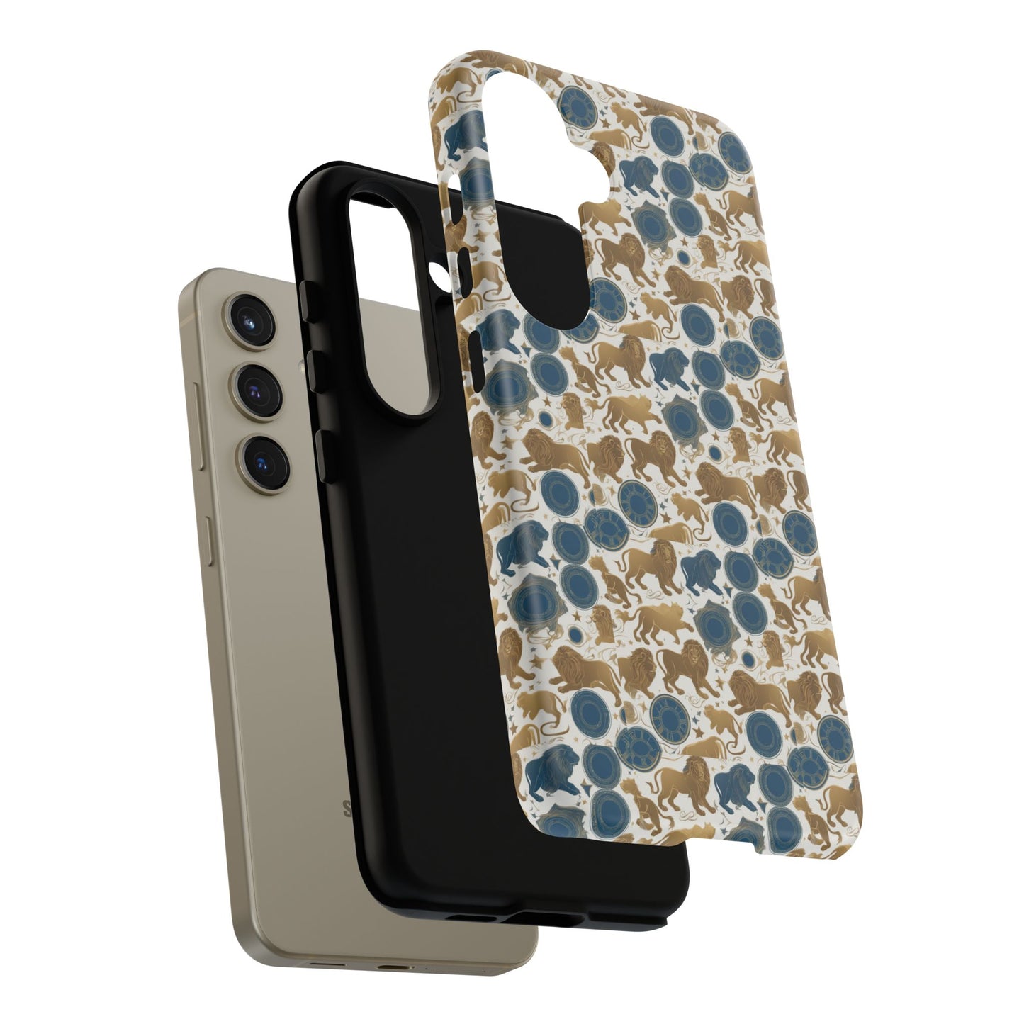 Tough Cases, Leo, Zodiac v2, Metal Pattern