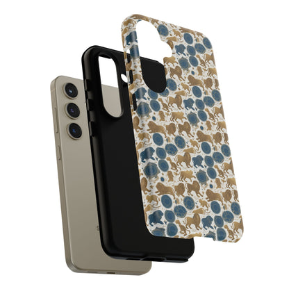 Tough Cases, Leo, Zodiac v2, Metal Pattern