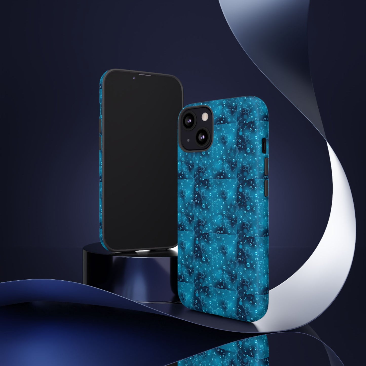 Tough Cases, Aquarius, Zodiac v3, Bubble Pattern