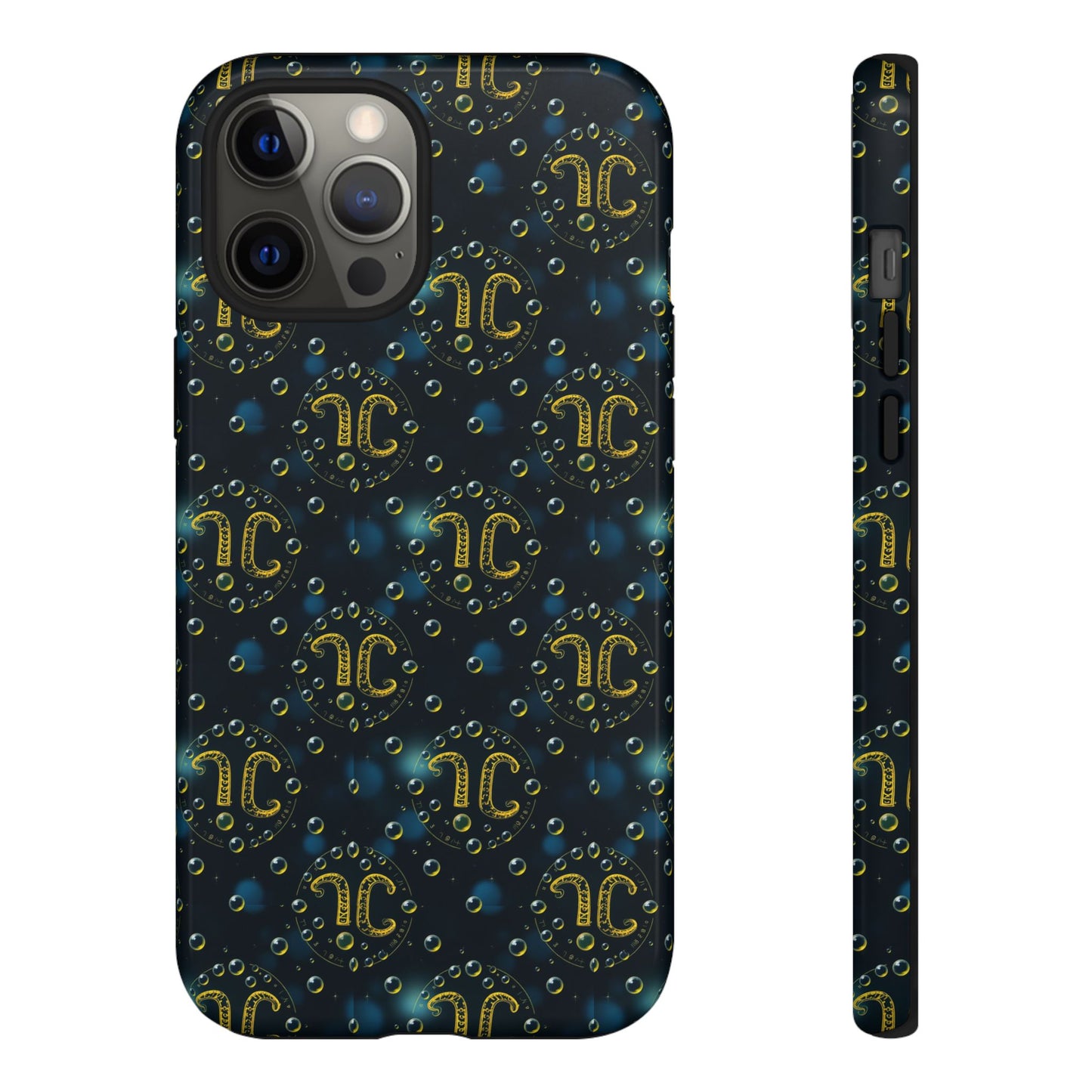 Tough Cases, Aquarius, Zodiac v2, Bubble Pattern