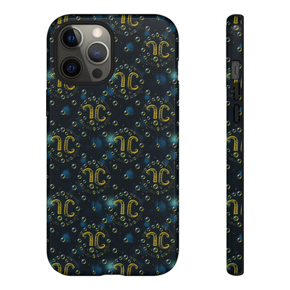 Tough Cases, Aquarius, Zodiac v2, Bubble Pattern