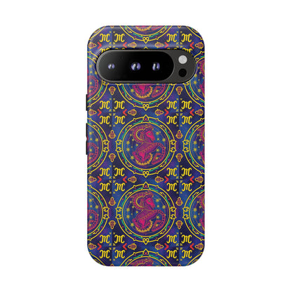 Tough Cases, Capricorn, Zodiac, Metal Pattern