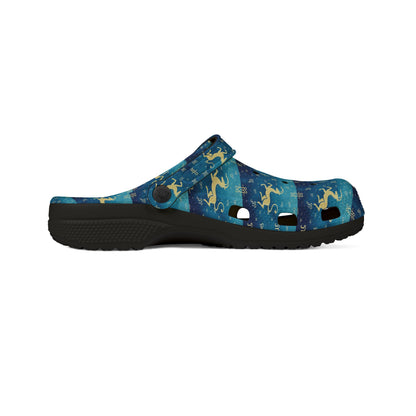 EVA Foam Rubber Shoes, (AOP), Aquarius, Zodiac, Pattern