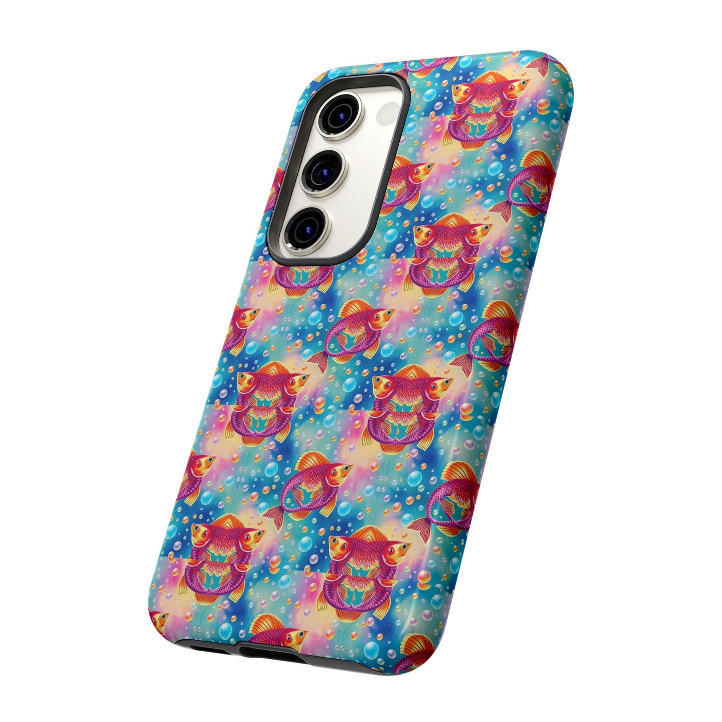 Tough Cases, Pisces, Zodiac v1, Bubble Pattern