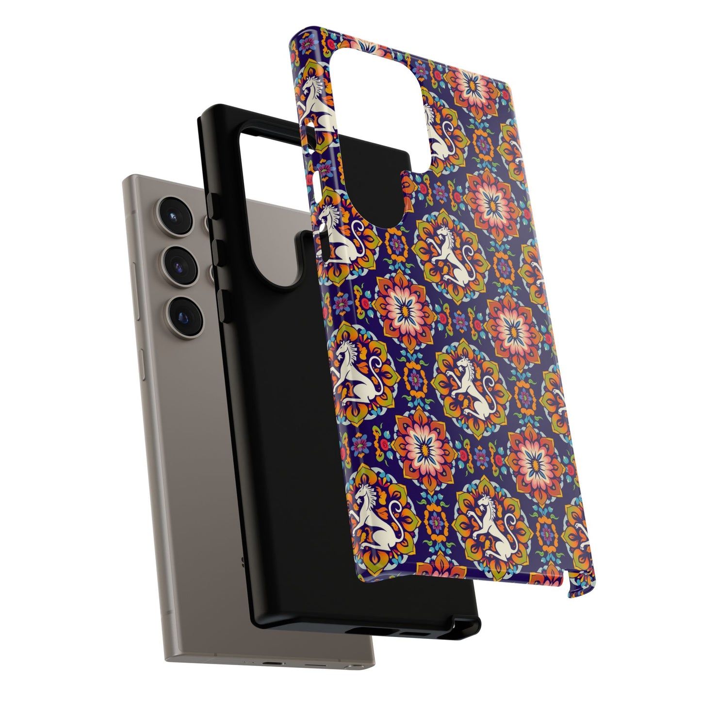 Tough Cases, Virgo, Zodiac v3, Flower Pattern
