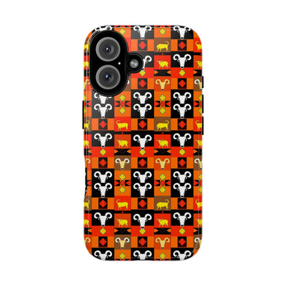 Tough Cases, Taurus, Zodiac v1, Shape Pattern