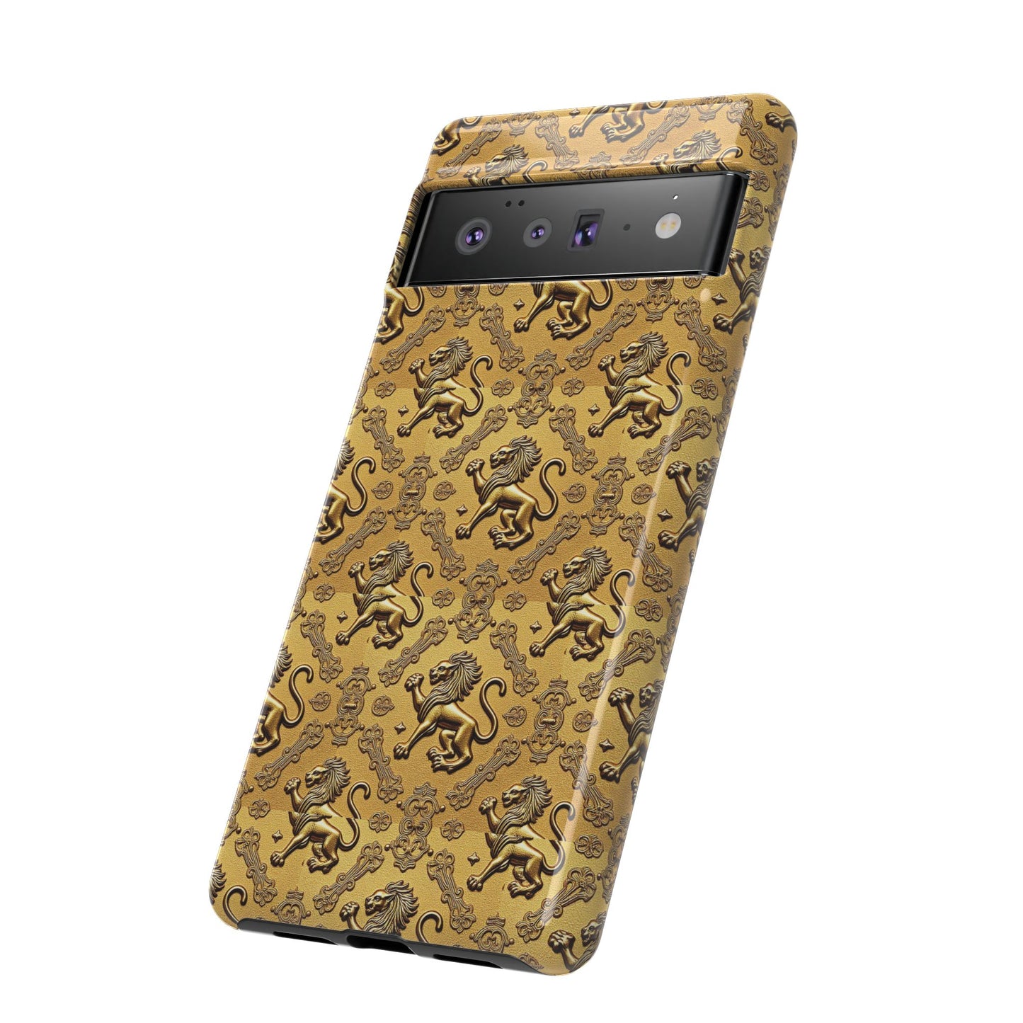 Tough Cases, Leo, Zodiac, Metal Pattern