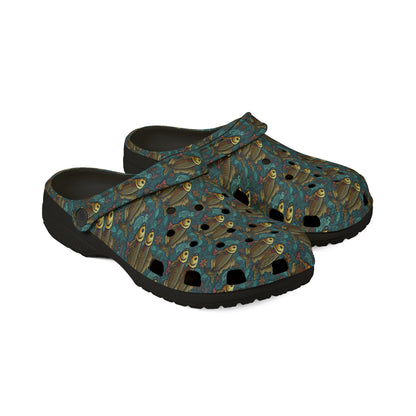 EVA Foam Rubber Shoes, (AOP), Pisces, Zodiac v1, Pattern