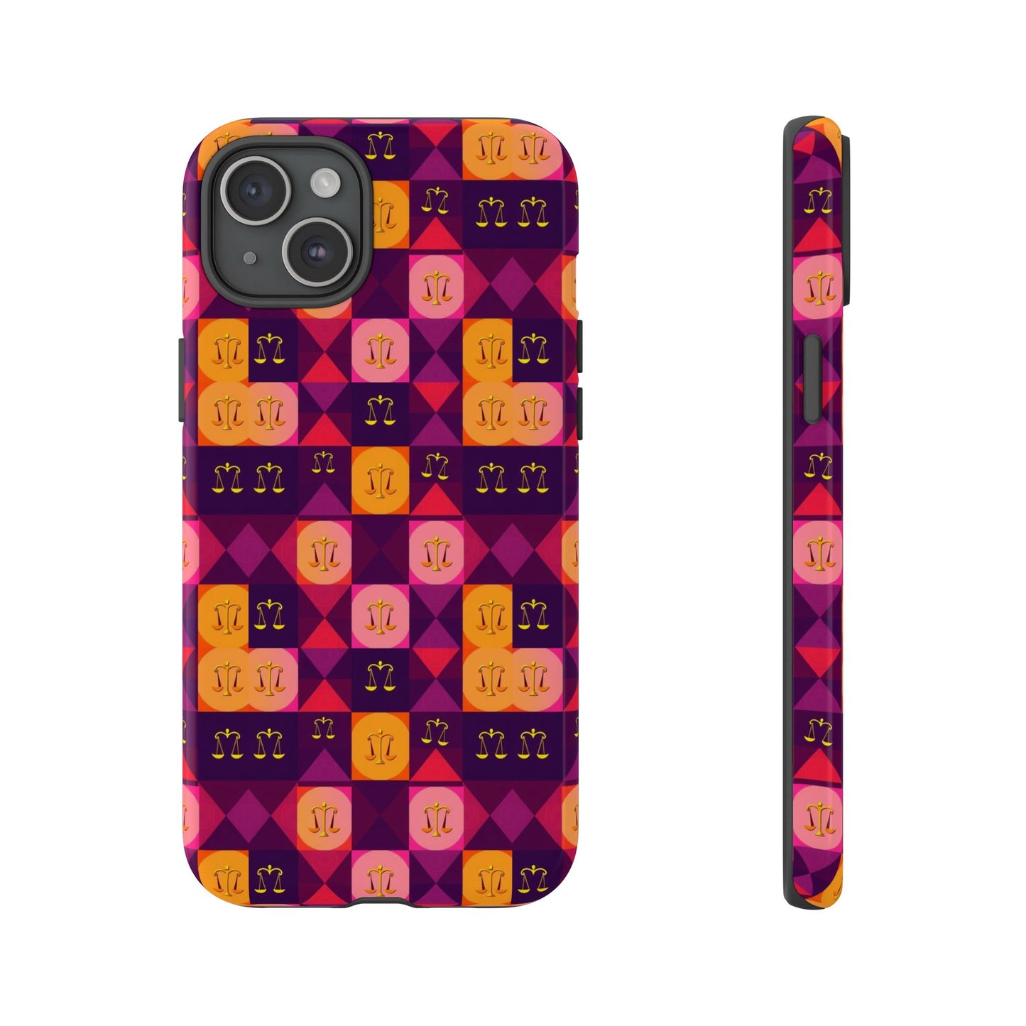 Tough Cases, Libra, Zodiac v1, Shape Pattern