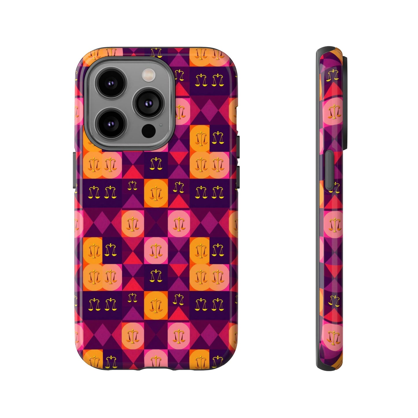 Tough Cases, Libra, Zodiac v1, Shape Pattern
