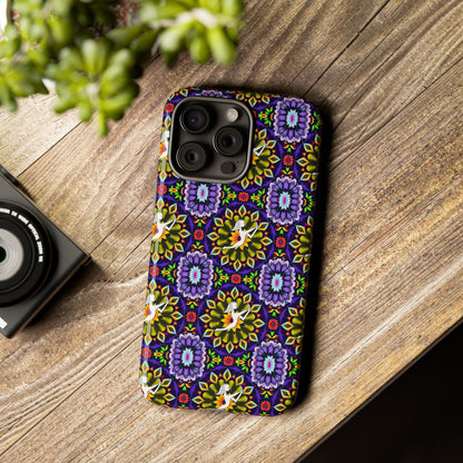 Tough Cases, Sagittarius, Zodiac v1, Flower Pattern