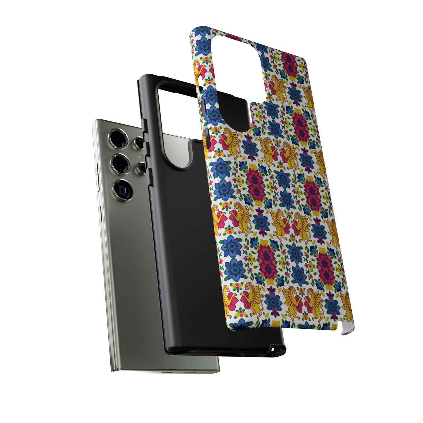 Tough Cases, Gemini, Zodiac, Flower Pattern