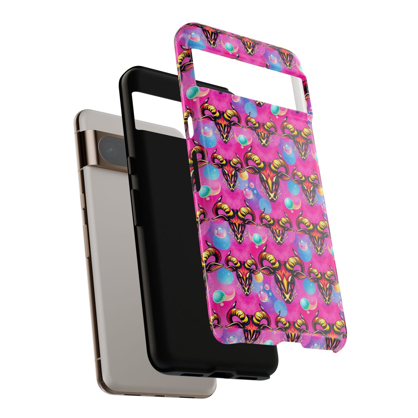 Tough Cases, Taurus, Zodiac, Bubble Pattern
