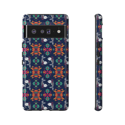 Tough Cases, Pisces, Zodiac, Flower Pattern
