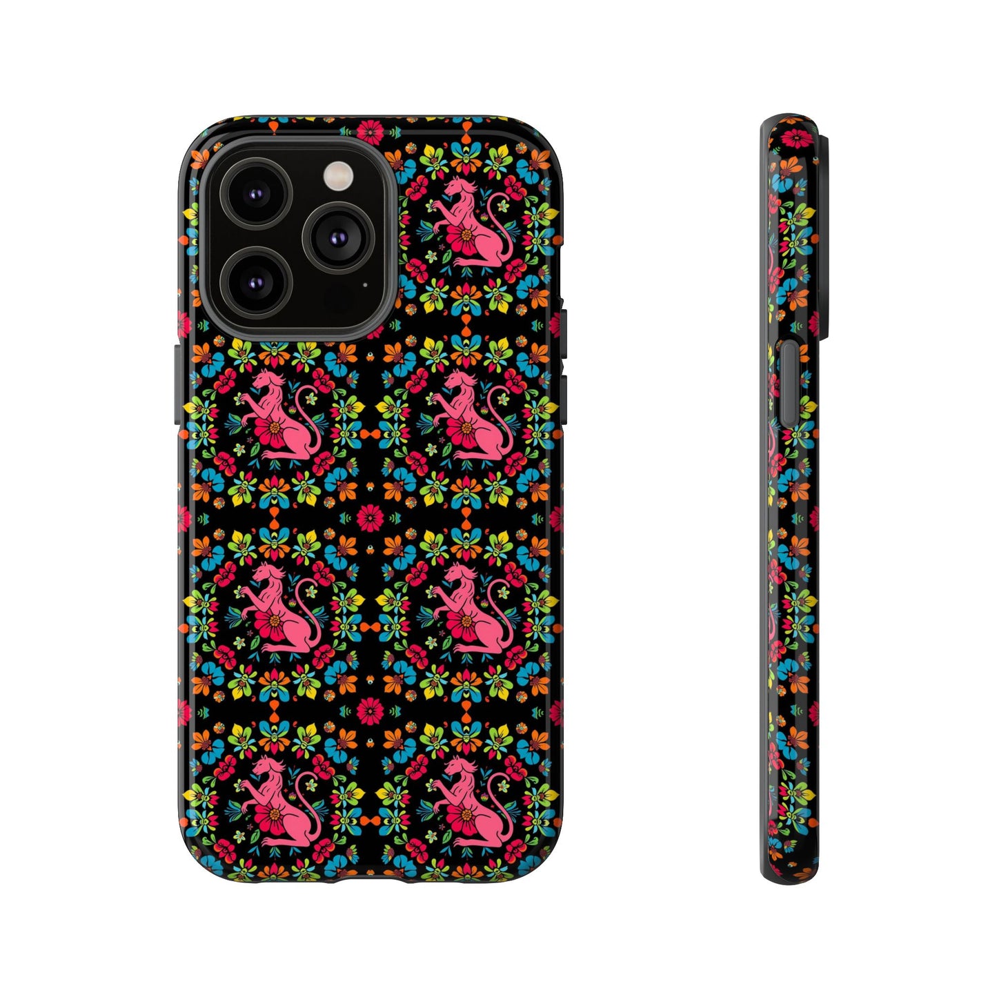 Tough Cases, Virgo, Zodiac, Flower Pattern