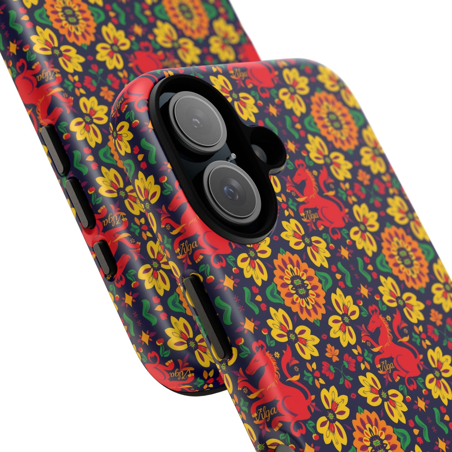 Tough Cases, Virgo, Zodiac v2, Flower Pattern