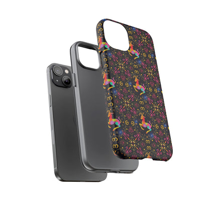 Tough Cases, Capricorn, Zodiac v2, Metal Pattern