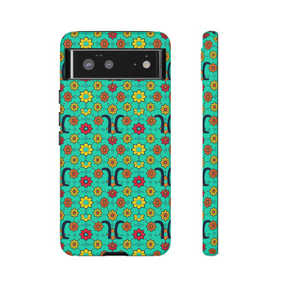 Tough Cases, Aquarius, Zodiac v2, Flower Pattern