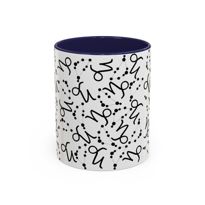 Accent Coffee Mug with the Capricorn sign (11, 15oz)