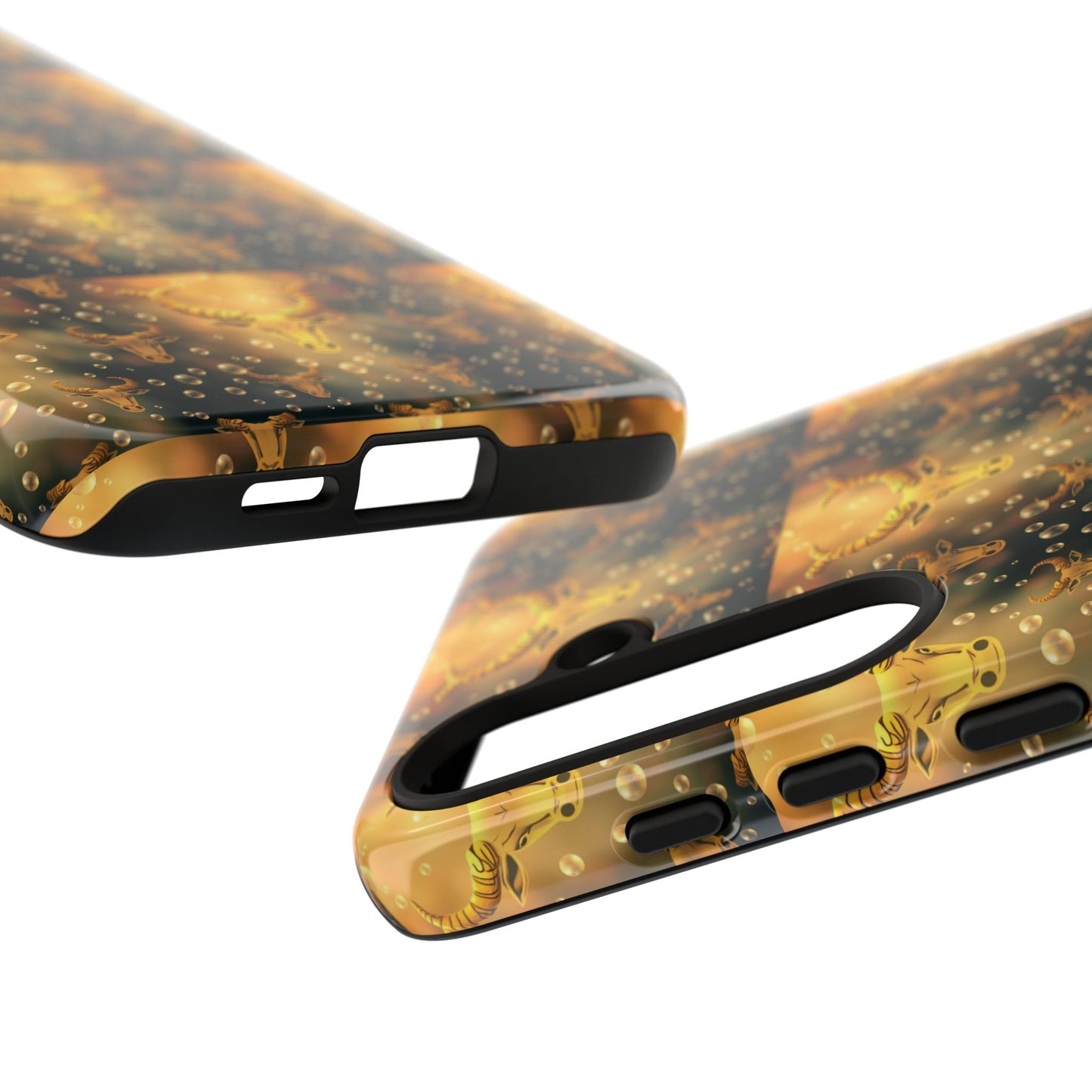 Tough Cases, Taurus, Zodiac v1, Bubble Pattern