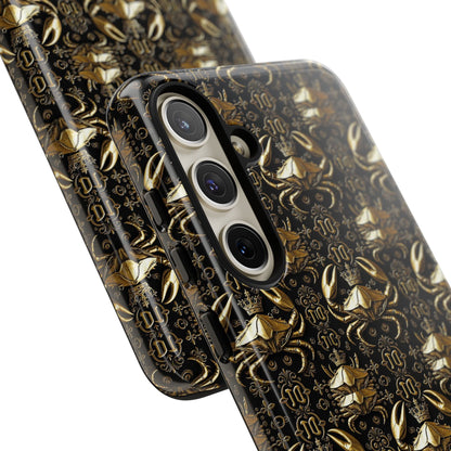 Tough Cases, Cancer, Zodiac, Metal Pattern